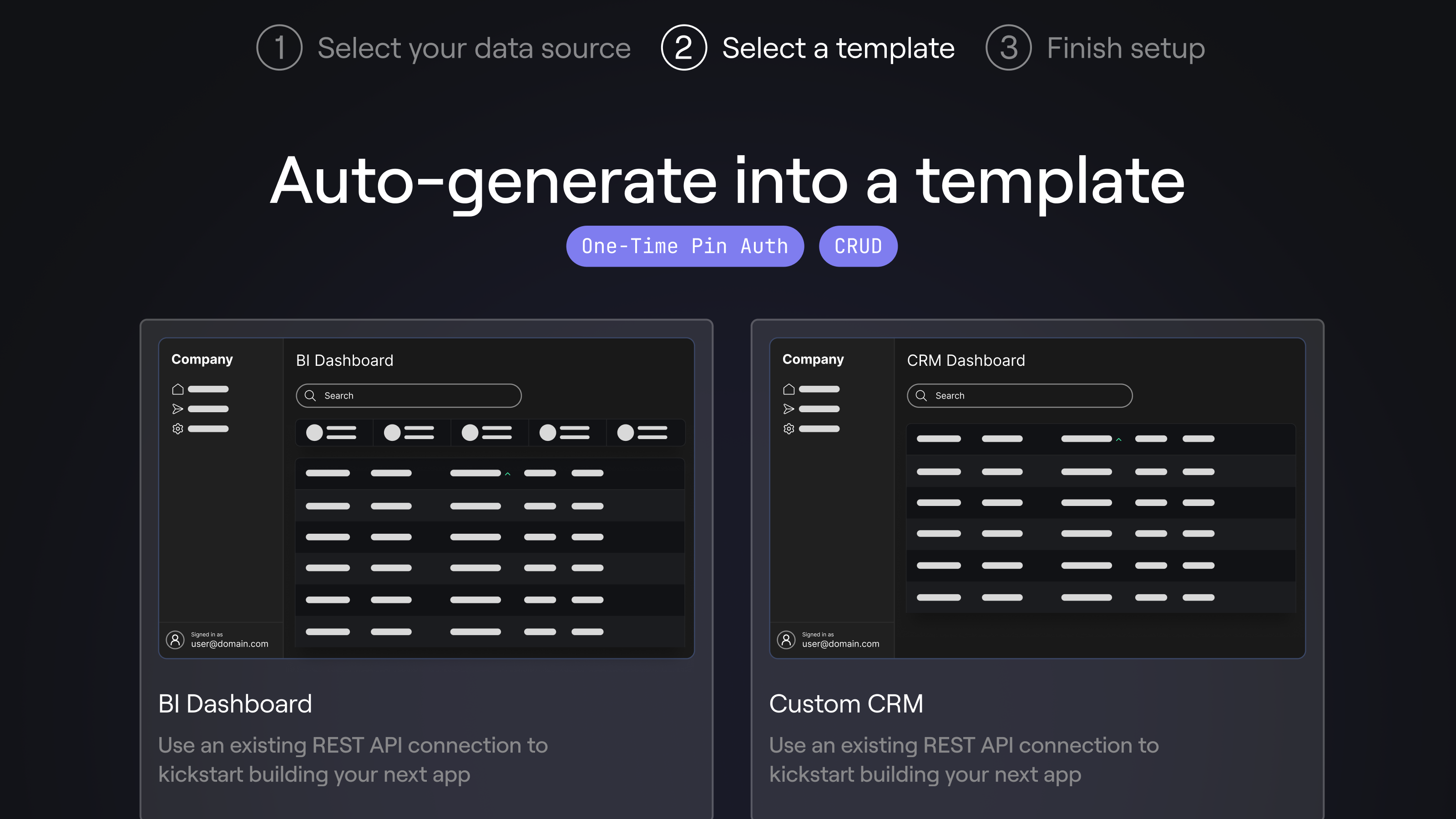 Dynaboard — onboarding step 2