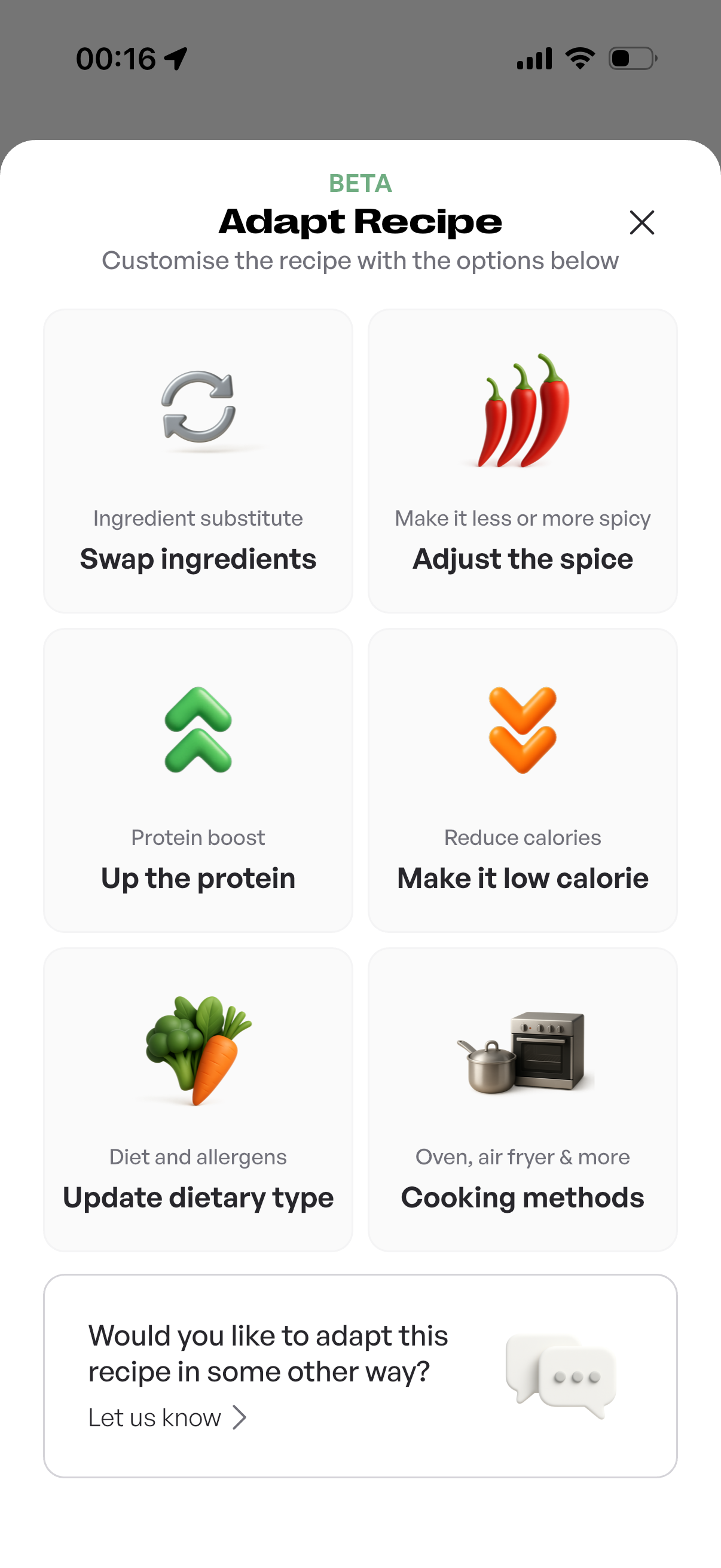 Mob — Adapt Recipe