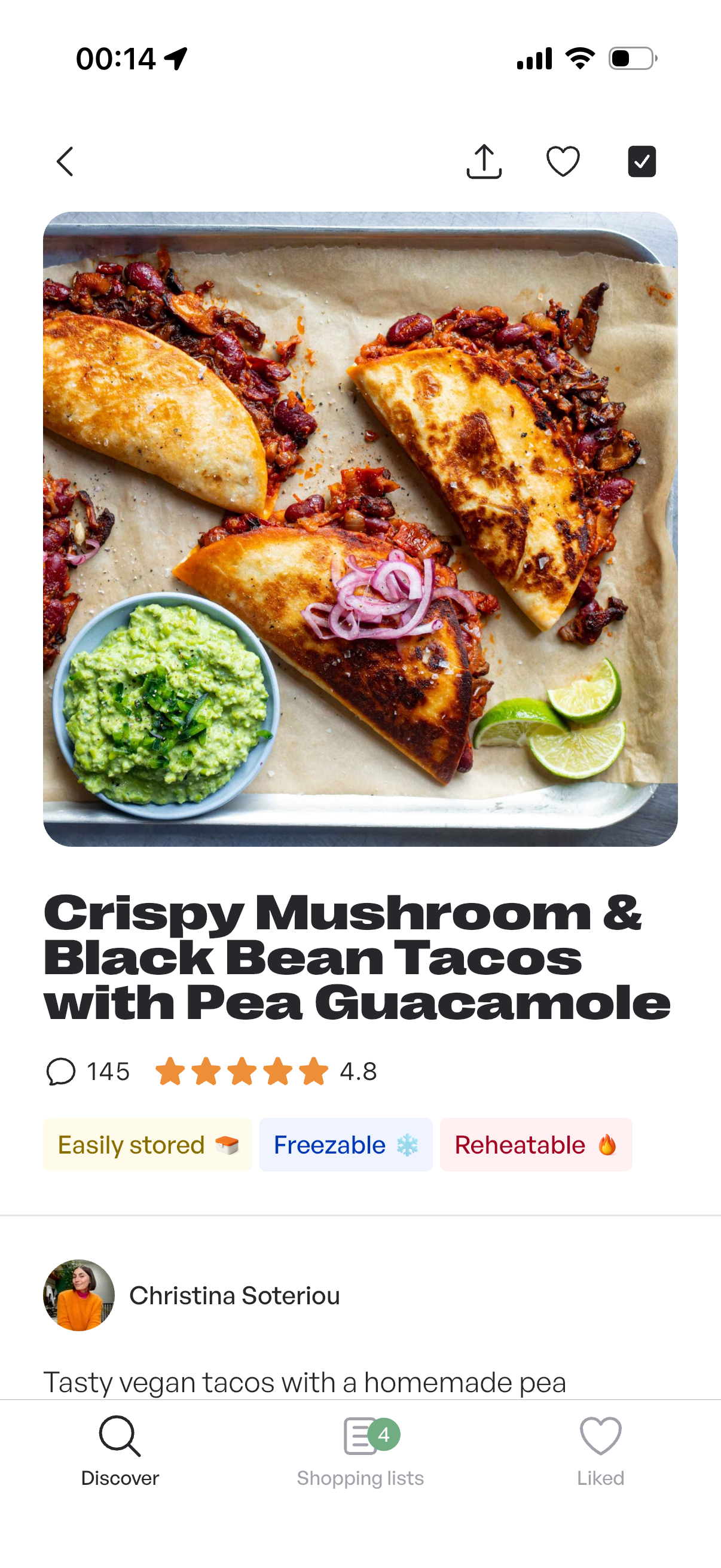 Mob — Recipe